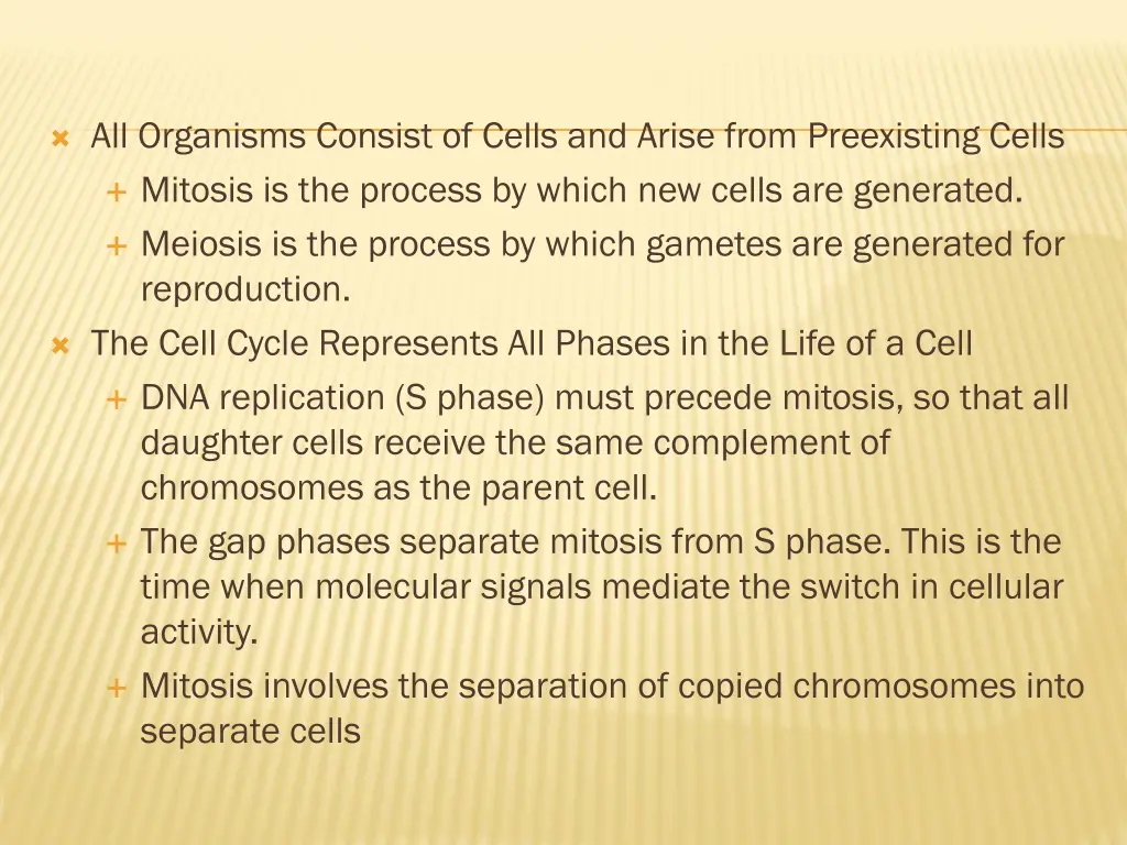 all organisms consist of cells and arise from