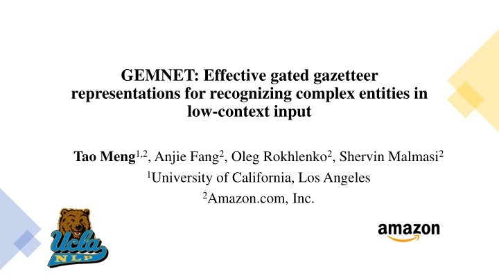 gemnet effective gated gazetteer representations