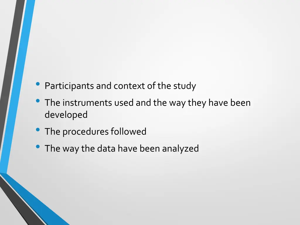 participants and context of the study