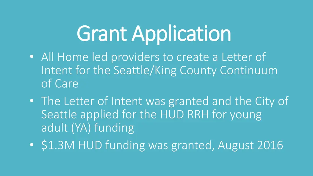 grant application grant application all home