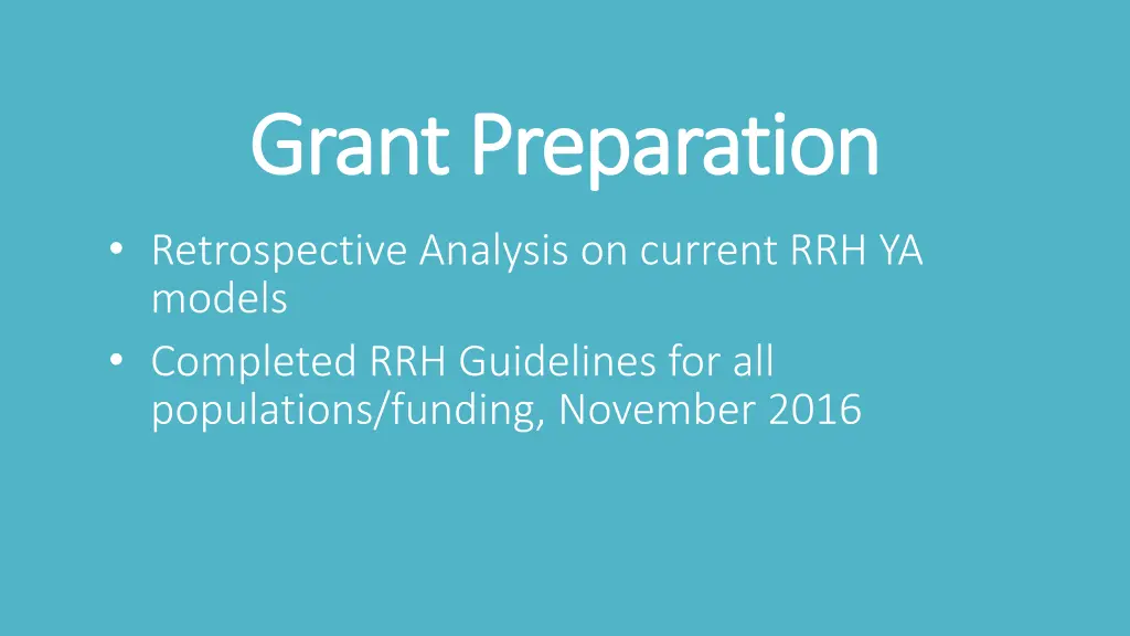 grant preparation grant preparation