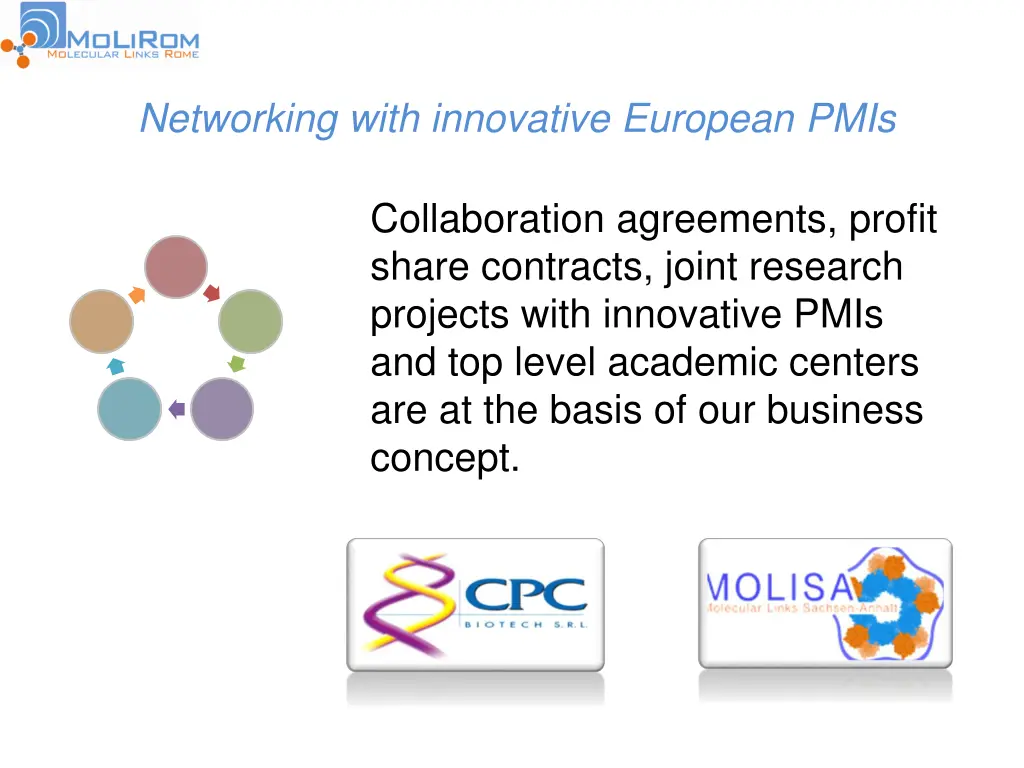 networking with innovative european pmis