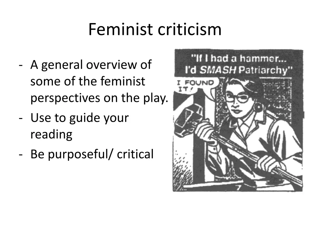 feminist criticism