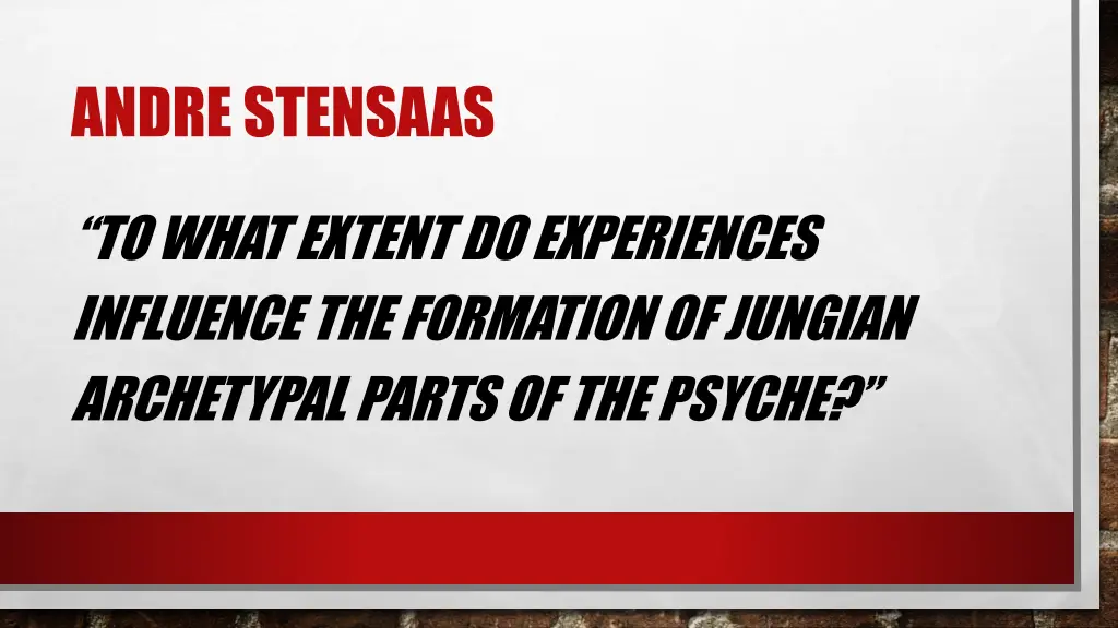 andre stensaas