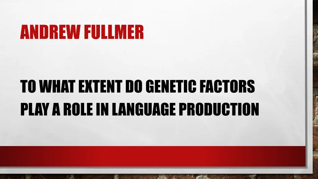 andrew fullmer