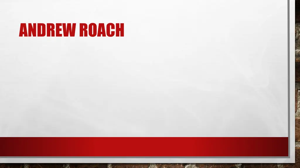 andrew roach