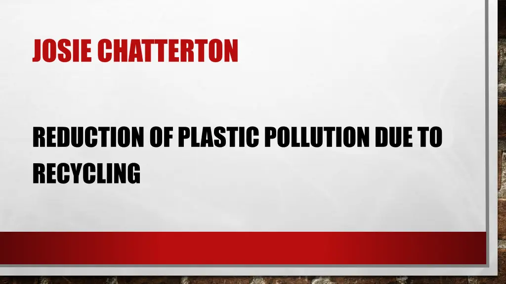 josie chatterton