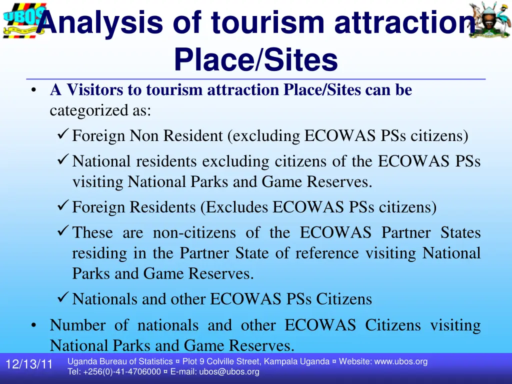 analysis of tourism attraction place sites 1