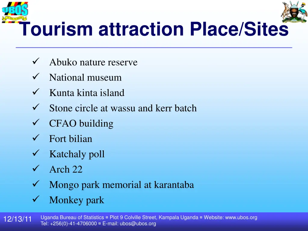 tourism attraction place sites