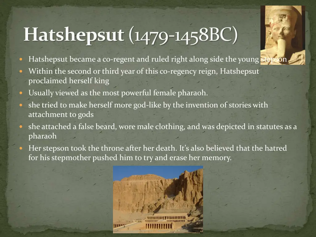 hatshepsut 1479 1458bc