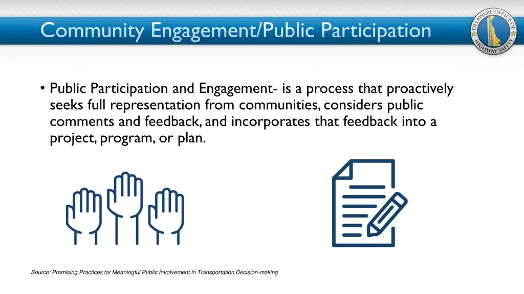 community engagement public participation