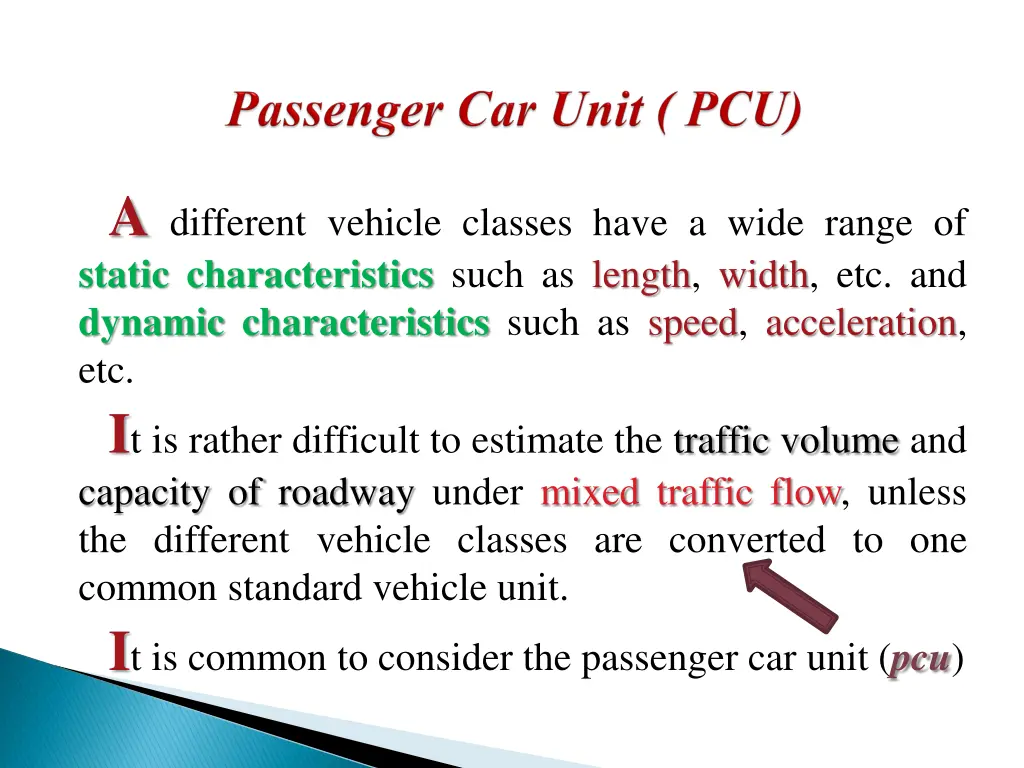 a different vehicle classes have a wide range