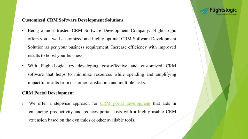 customized crm software development solutions