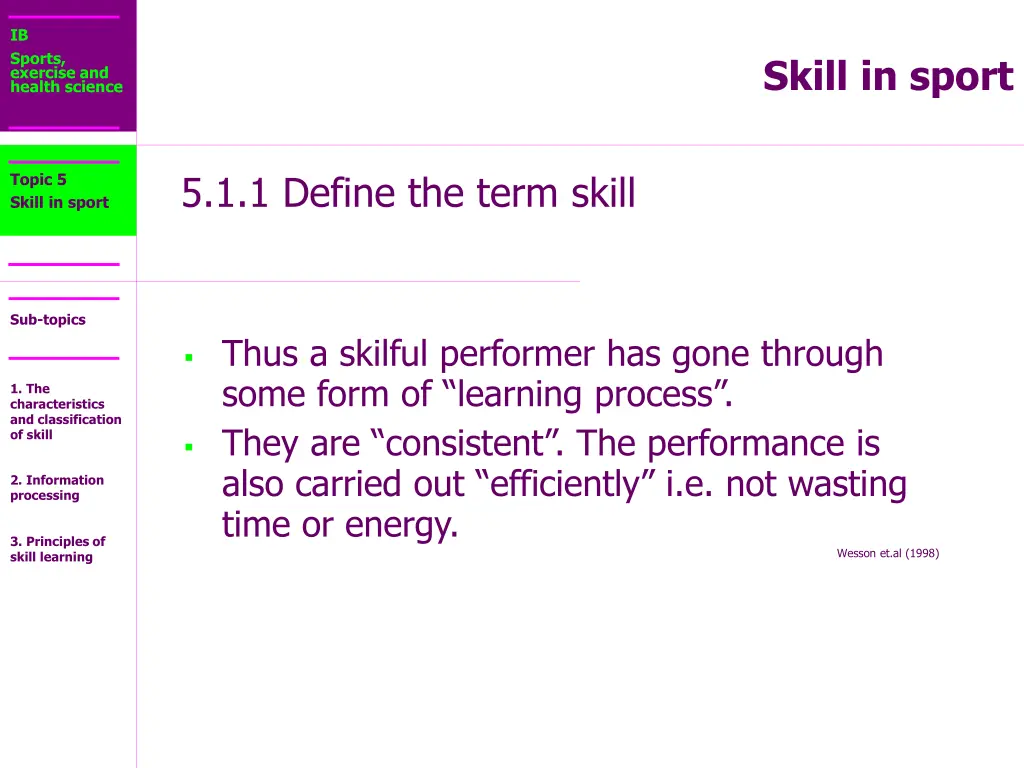 ib sports exercise and health science 1