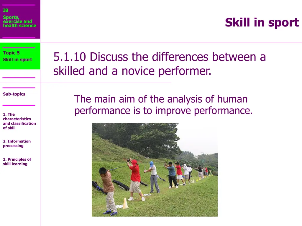 ib sports exercise and health science 28