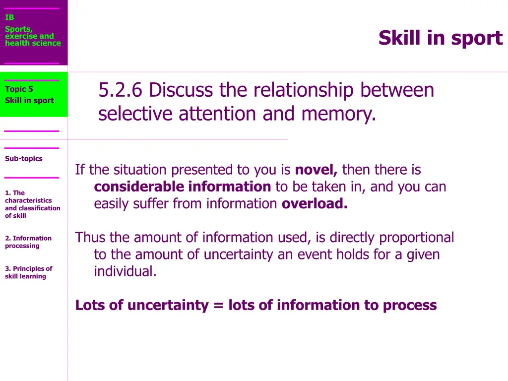 ib sports exercise and health science 48