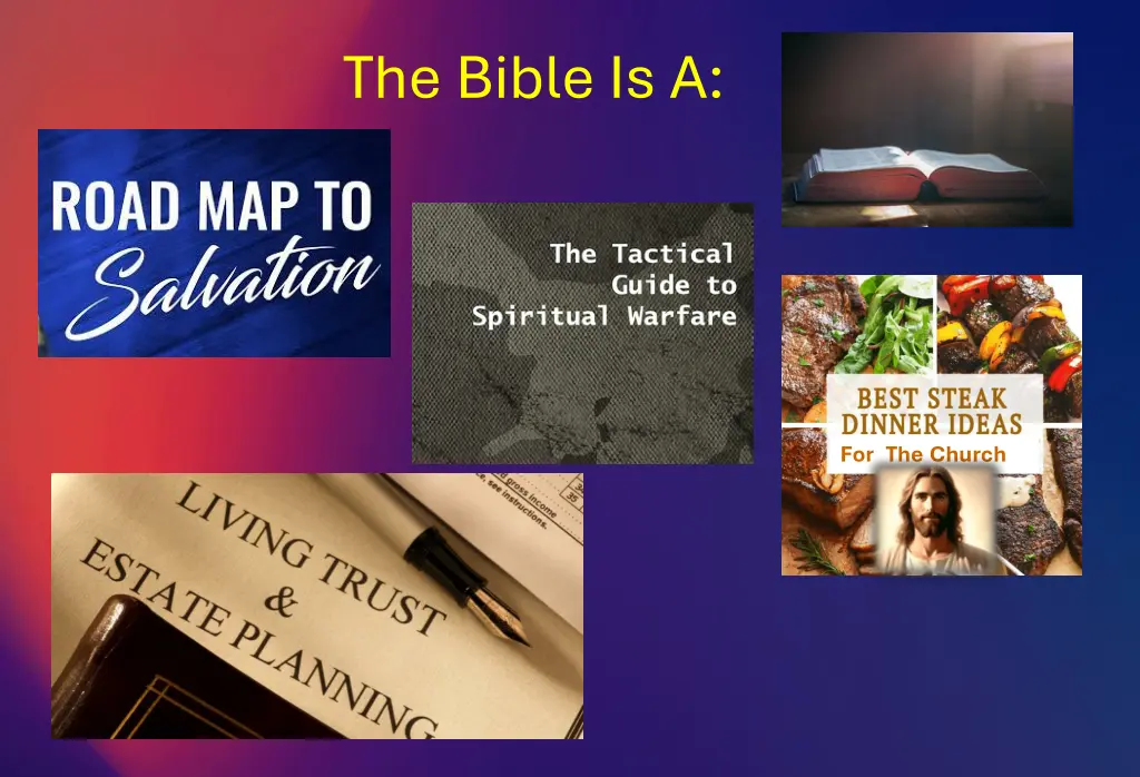 the bible is a