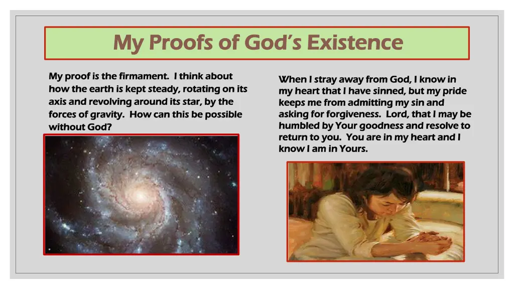 my proofs of god s existence my proofs