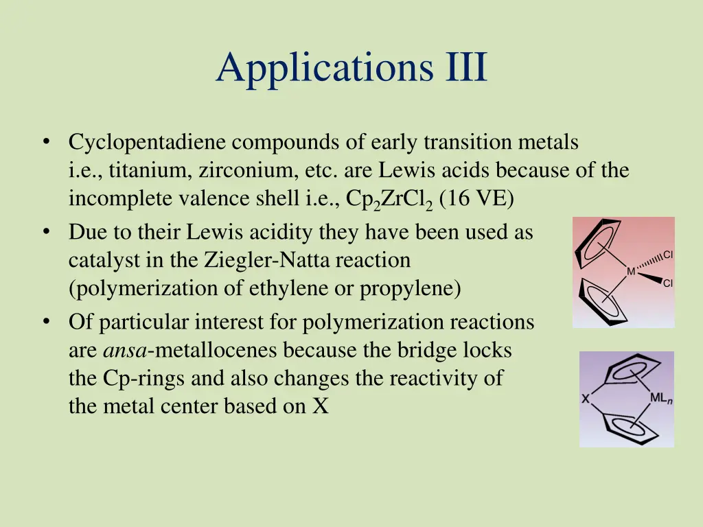 applications iii