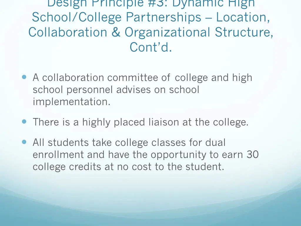 design principle 3 dynamic high school college 1