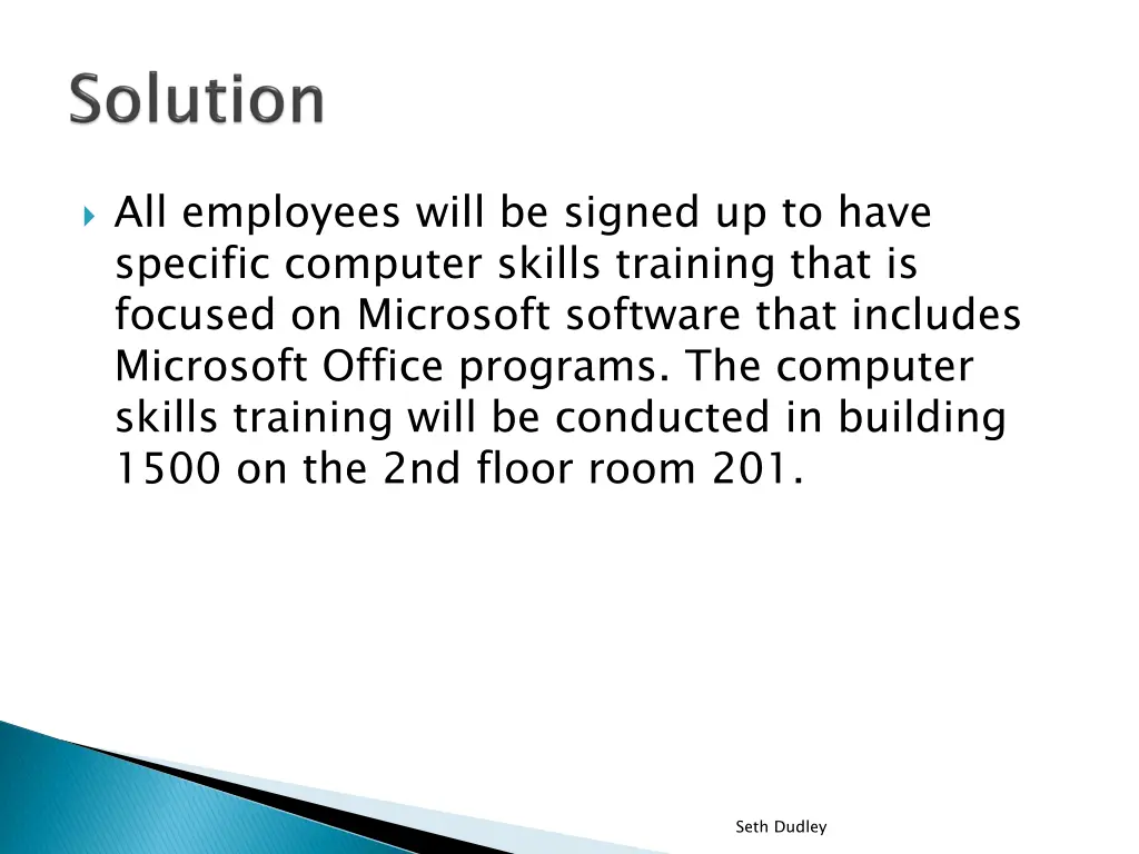 all employees will be signed up to have specific