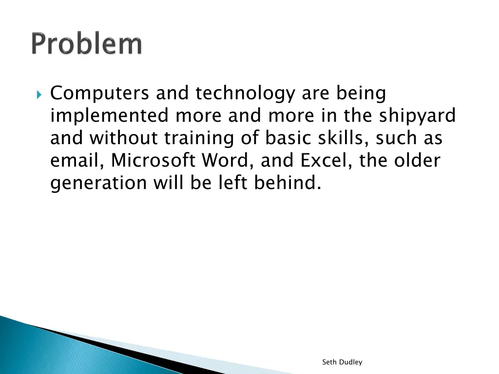 computers and technology are being implemented