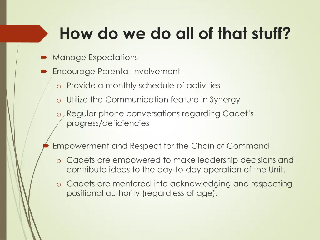 how do we do all of that stuff
