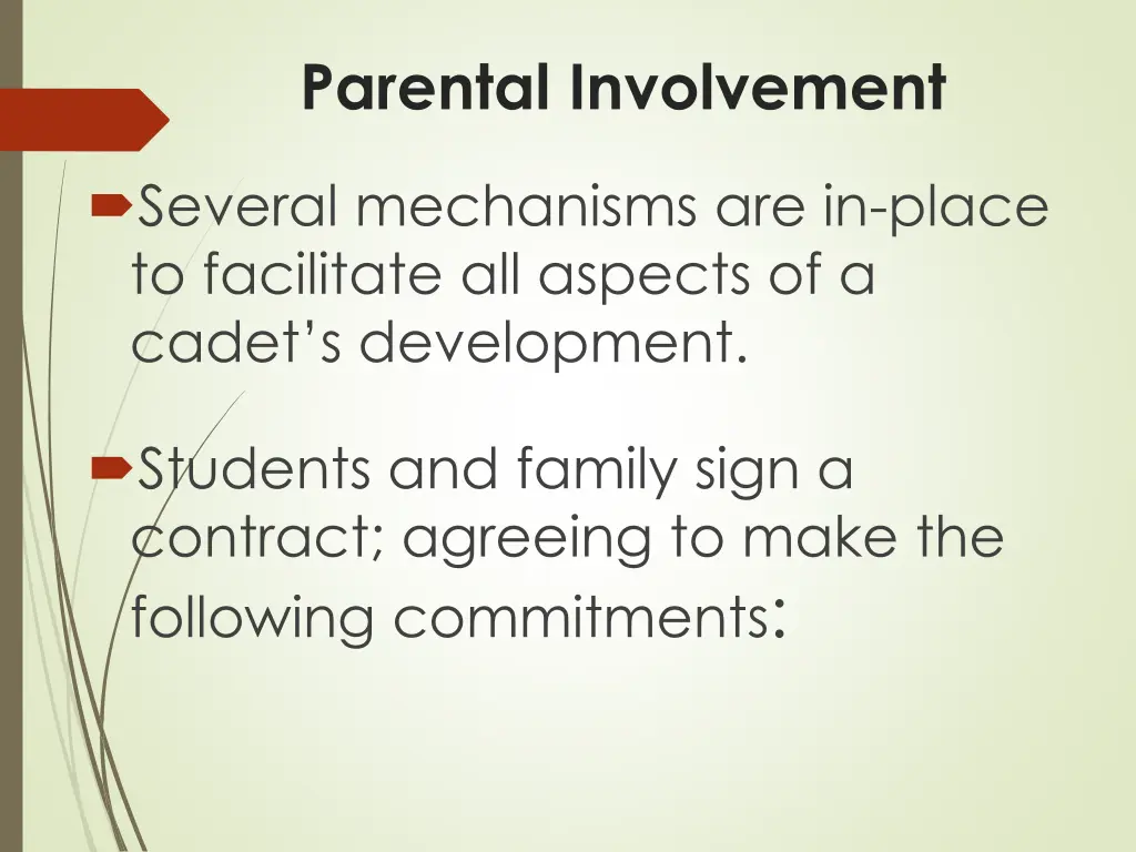 parental involvement