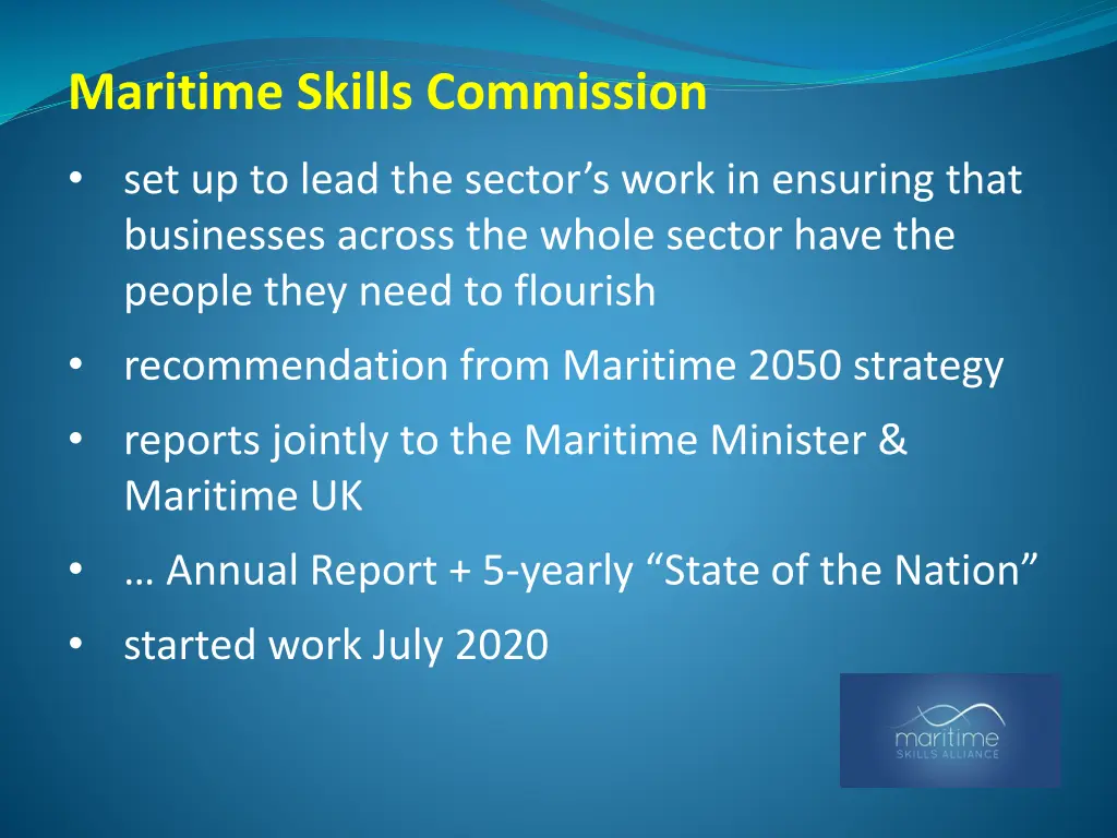 maritime skills commission