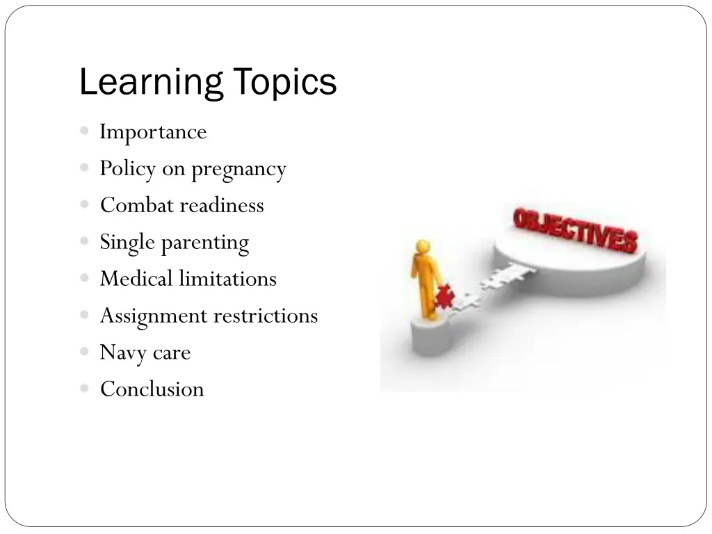 learning topics