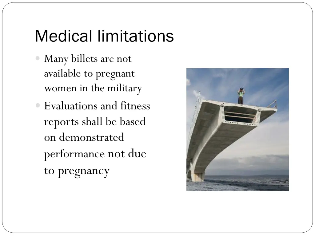 medical limitations