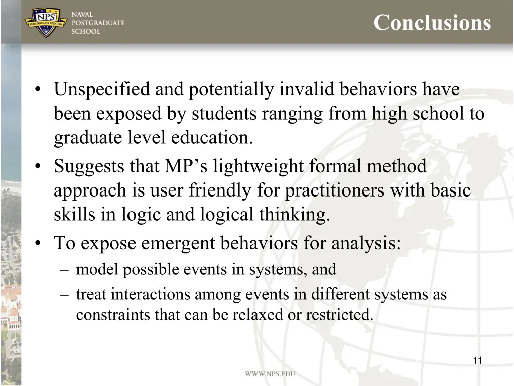 conclusions