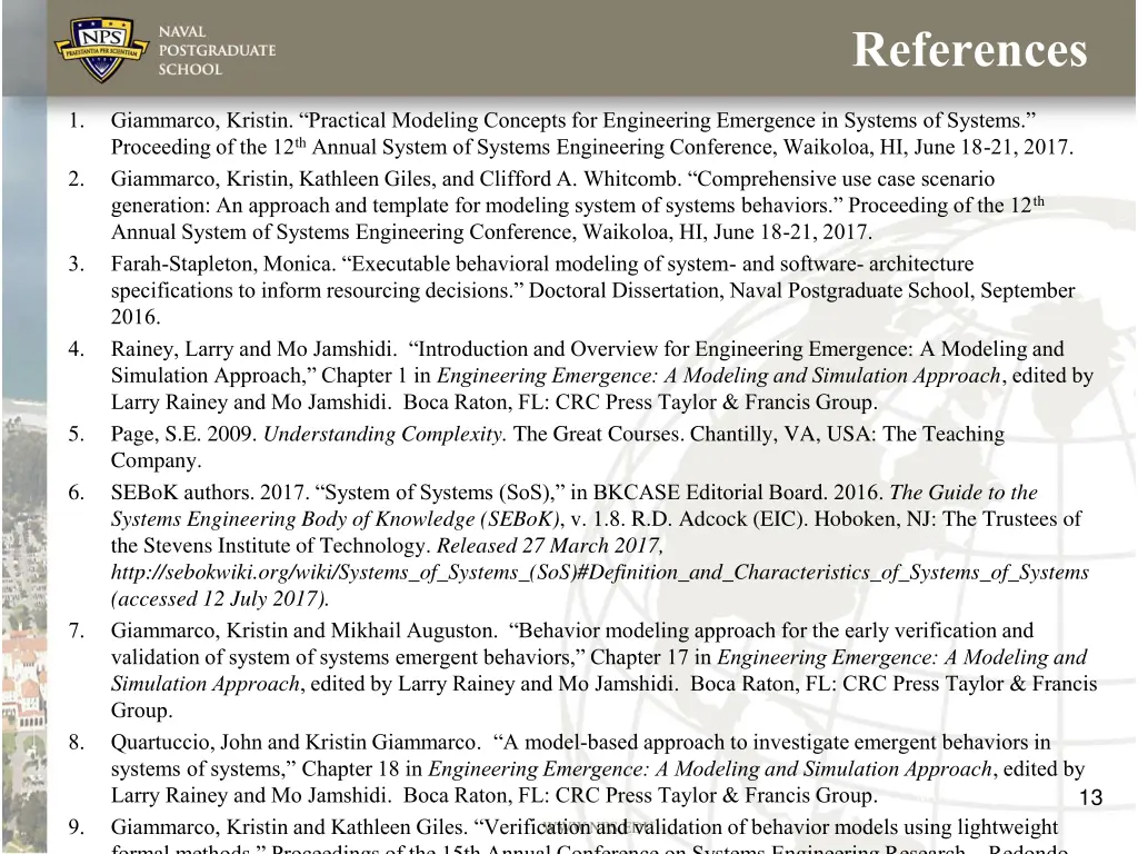 references