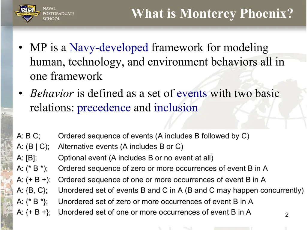 what is monterey phoenix