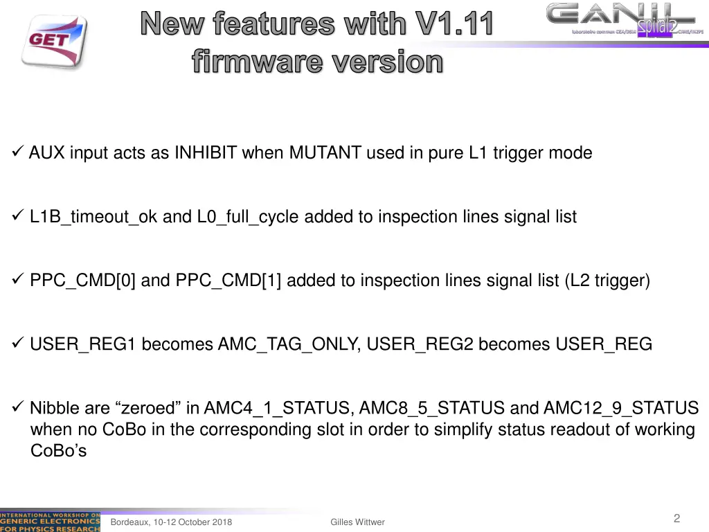 new features with v1 11 firmware version