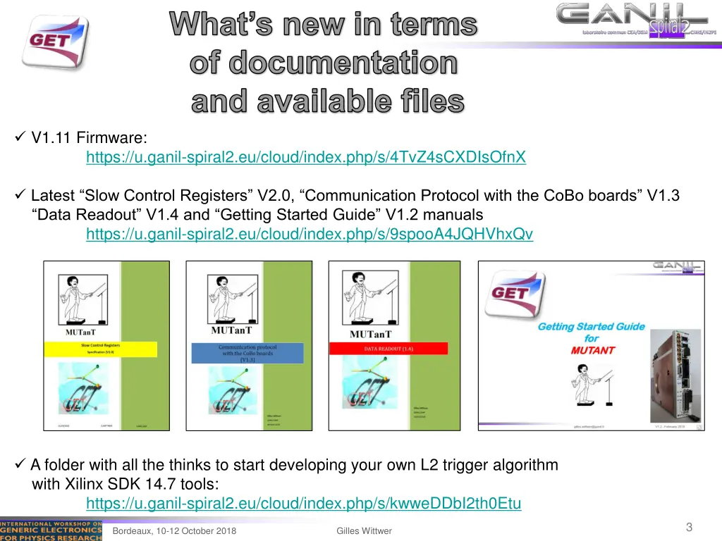 what s new in terms of documentation
