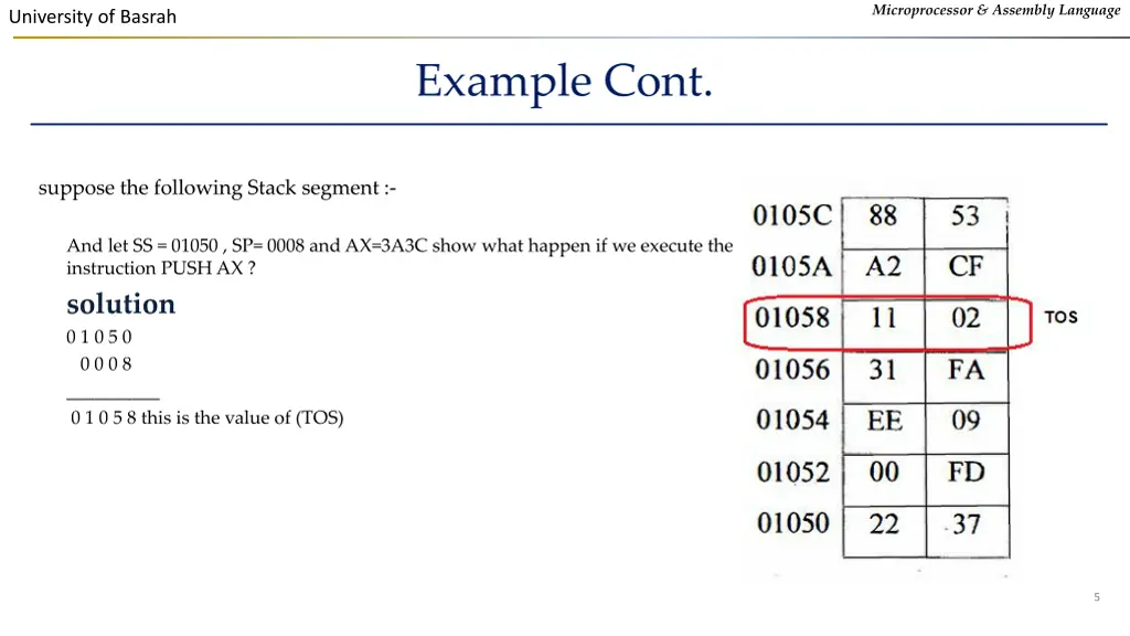 microprocessor assembly language 3