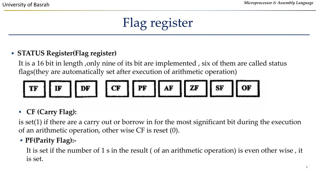 microprocessor assembly language 6