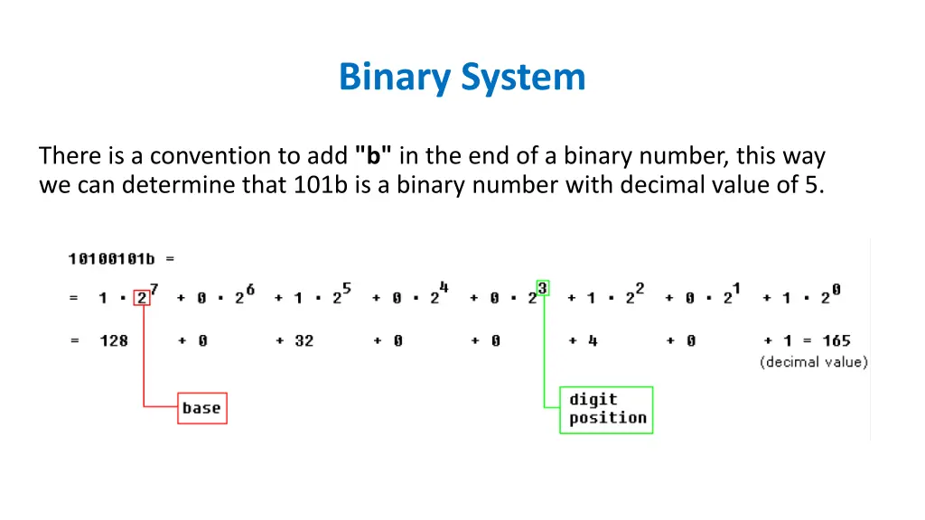 binary system 2