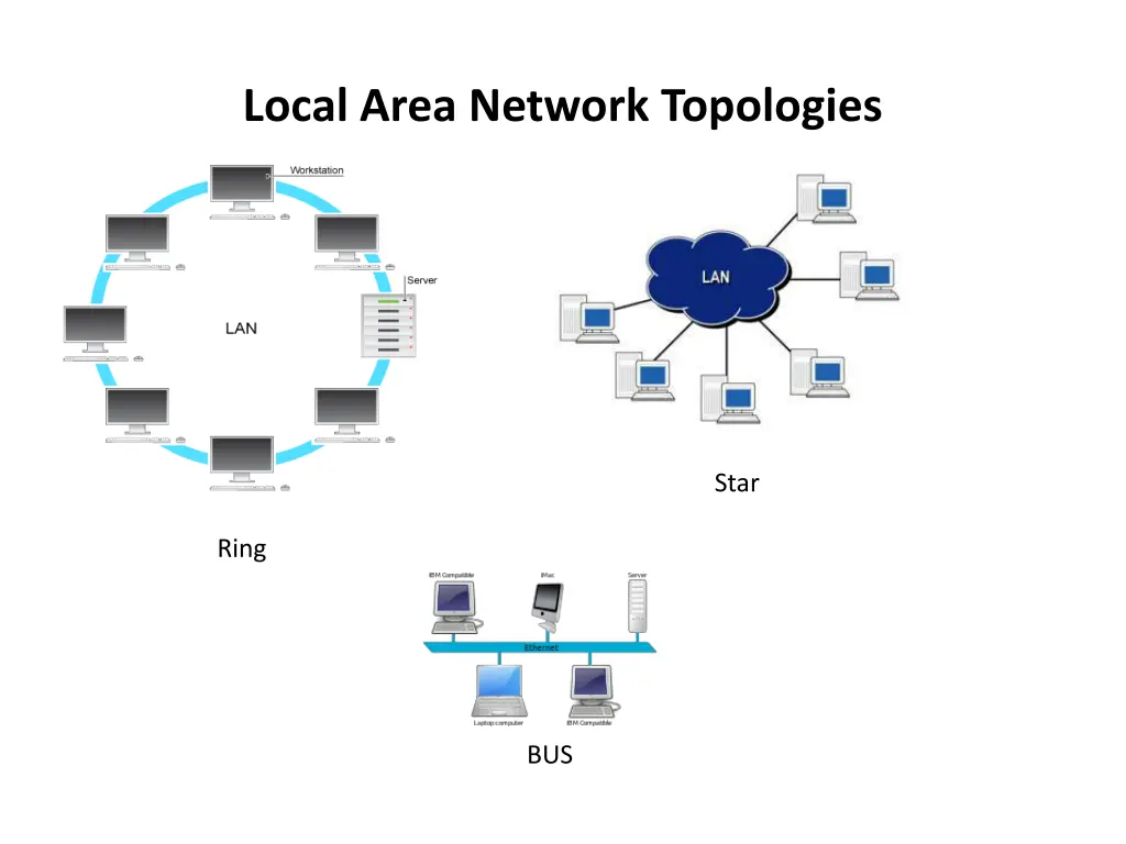 local area network topologies