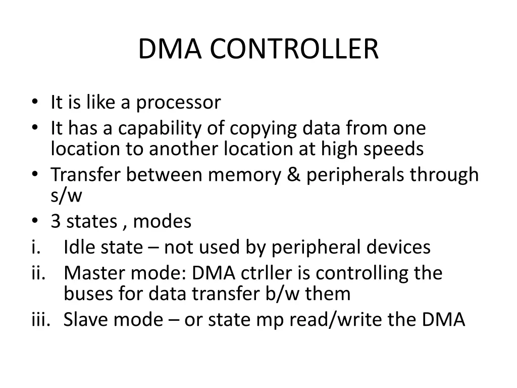 dma controller