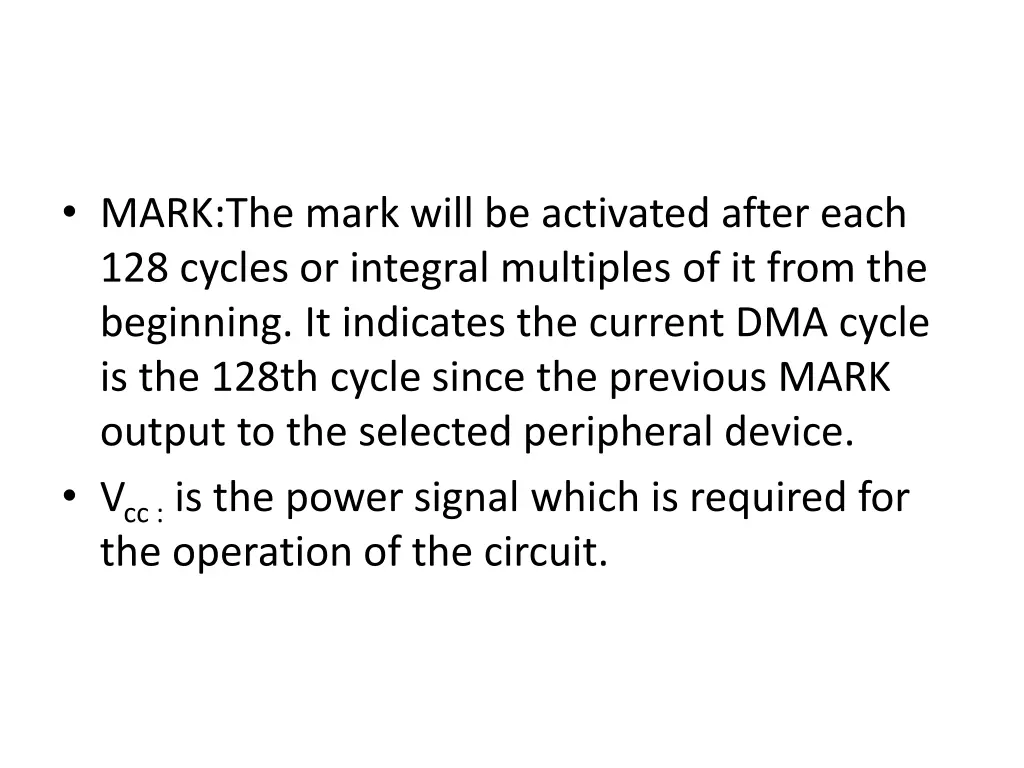 mark the mark will be activated after each