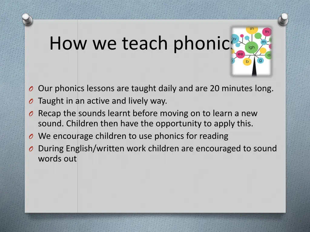 how we teach phonics
