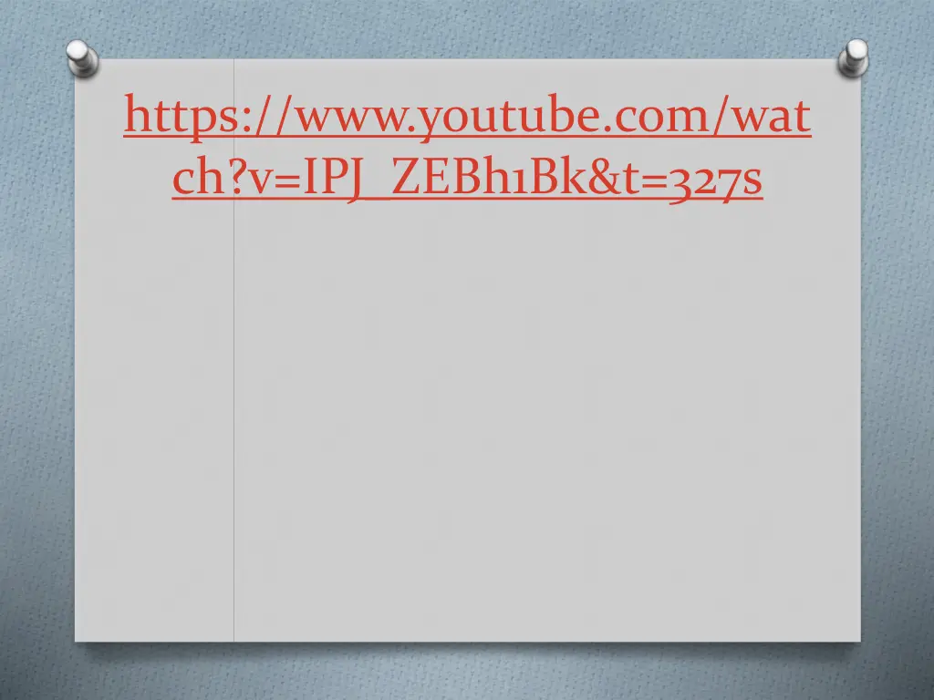 https www youtube com wat ch v ipj zebh1bk t 327s