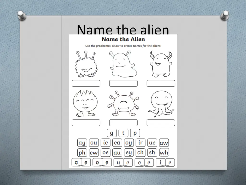 name the alien