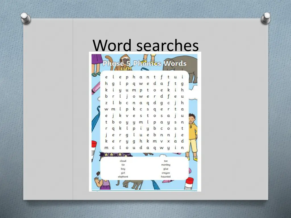 word searches