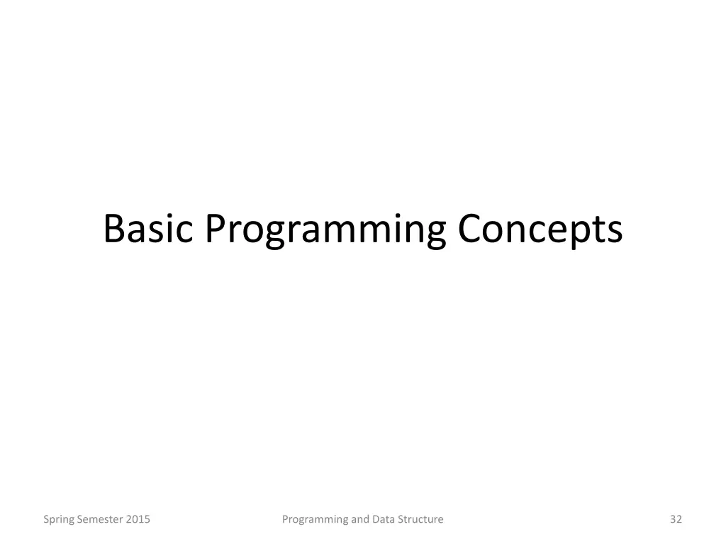 basic programming concepts