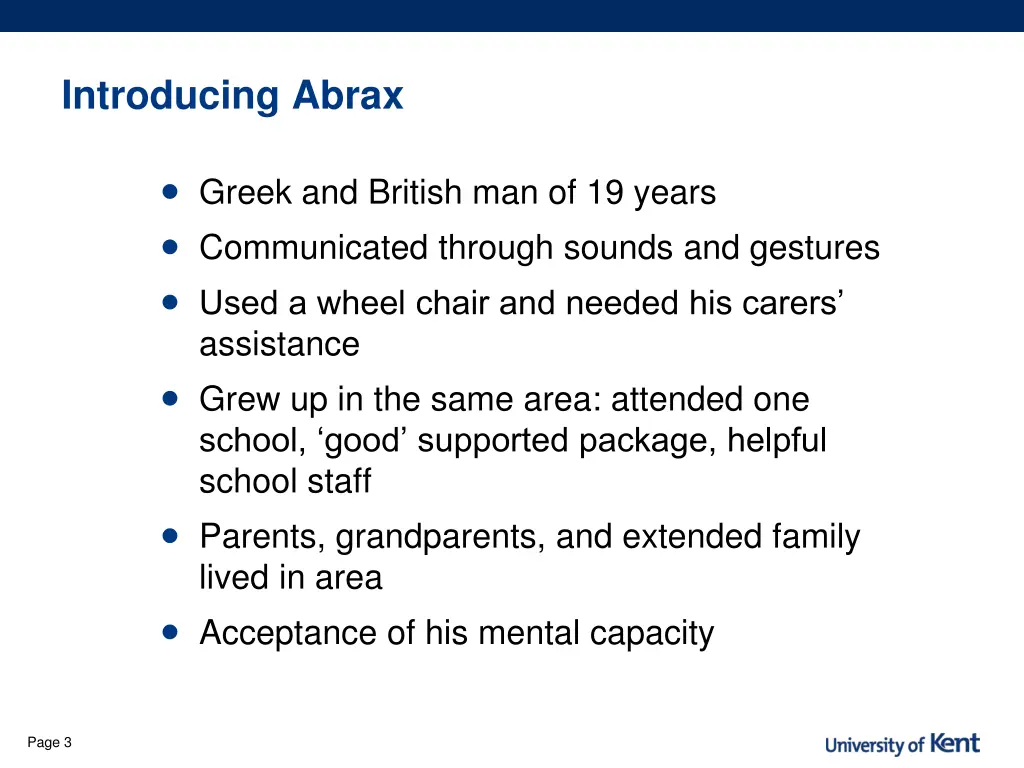introducing abrax