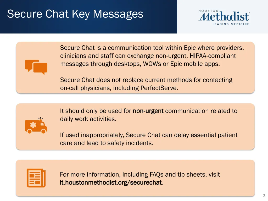 secure chat key messages