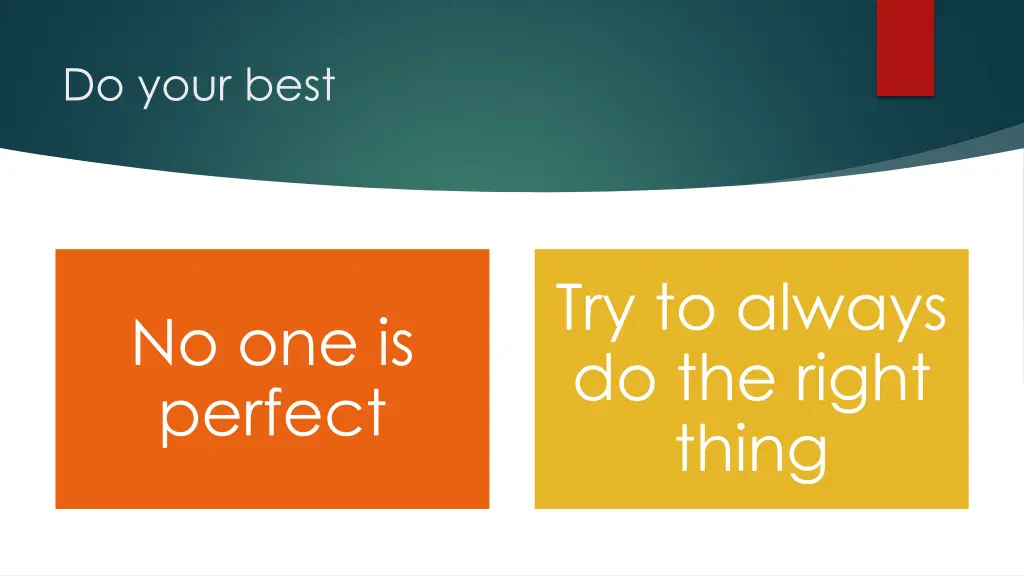 do your best